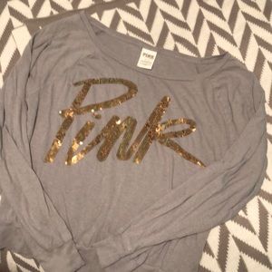 PINK long sleeve tee!